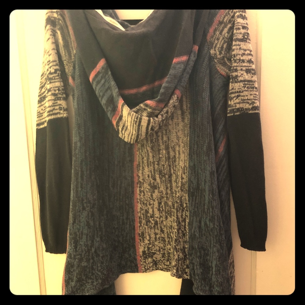 Hooded Roxy Knit Cardigan